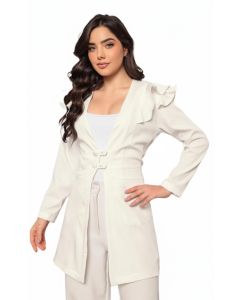 Jaleco Feminino Larissa Off White