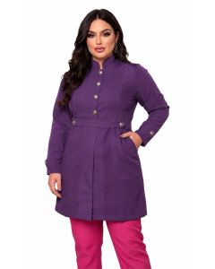 Jaleco Feminino Julie Plus Size Verde Claro