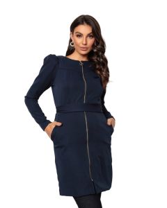 Jaleco Feminino Charm Azul Marinho