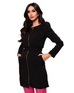 Jaleco Feminino Preto Charm