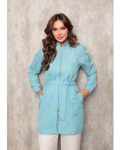 Jaleco Feminino Marcela Azul Claro