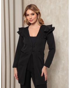 Jaleco Feminino Larissa Preto