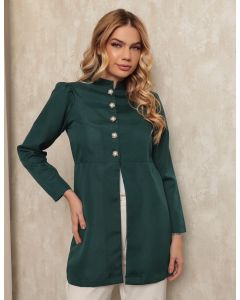 Jaleco Feminino Finesse Verde Musgo