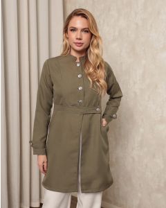 Jaleco Feminino Verde Musgo Julie