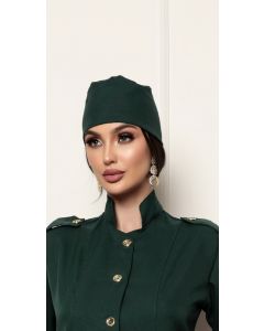 2 Toucas Unissex Bandana Mia Verde Musgo