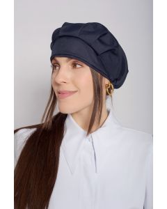 Touca Tradicional Feminina Hera Azul Marinho