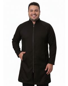 Jaleco Masculino Plus Size Viena Preto