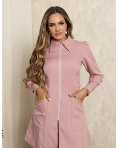 Jaleco Feminino em Oxford Eli Nude