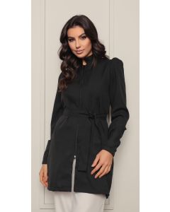 Jaleco Feminino Marcela Preto
