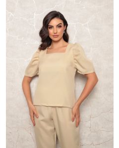 Conjunto Scrub Feminino Eloise Bege