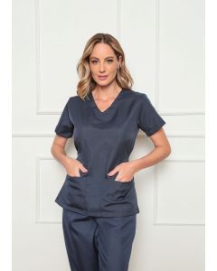 Conjunto Scrub Feminino Juliana Azul Marinho