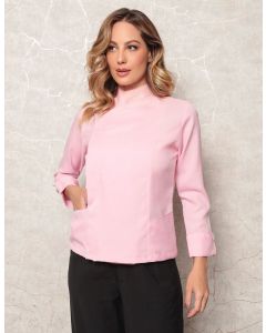 Dolma Chef Feminina com Zíper Rosa Camila