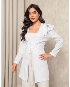 Jaleco Feminino Larissa Branco